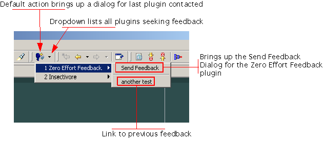 Annotated Zero Effort Feedback plugin GUI